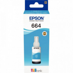 C13T664240 CART P/EPSON ECOTANK T6642 BOUTEILLE D'ENCRE BLEUE 70ML 6500P EPSON