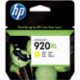 CD974AE=N°920XL CART.JAUNE N°920XL CD974AE=920XL  HP PR OFFICEJET 6500 700P. HP