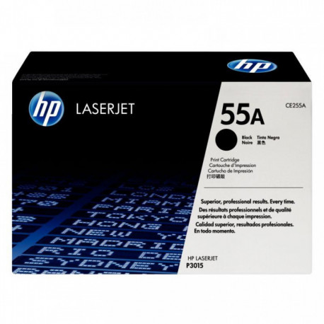 CE255A TONER NOIR HP CE255A=55A    P3015 (6000 p) HP