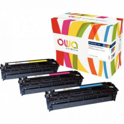 CF210A CARTOUCHE PACK 3 LASER Color Laserjet HP 131A CRG731 Pro200 M251, M276 K3