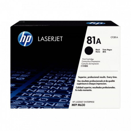 CF281A /TONER HP 81A   NOIR AUTHENTIQUE   CF281A