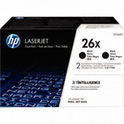 LOT DE 2 CARTOUCHES LASER À LA MARQUE HP CF226XD NOIR HAUTE CAPACITÉ