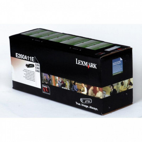 E260A11E NOIR TONER LEXMARK 3500PAGES