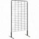 LOT DE 1 GRILLE D'EXPOSITION 200X100CM + 2 PIEDS EN T