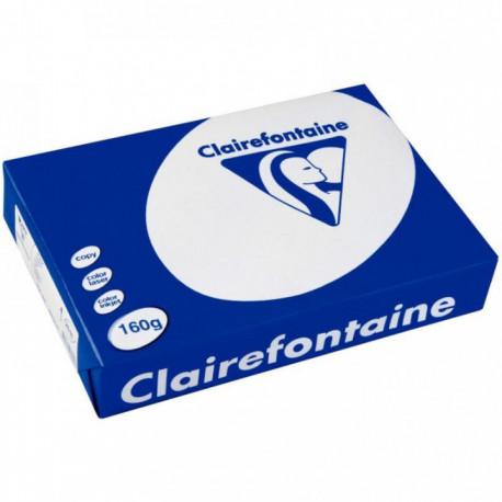 PAPIER  A3 160G CLAIRFONTAINE  BLANC RAMETTE 250F 2619C