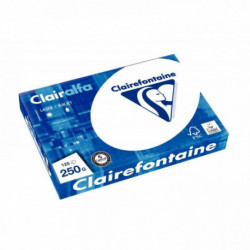 PAPIER **R125F*CLAIRALFA A4 250G BLANC  2230C ECOLABEL FSC COLORLOK