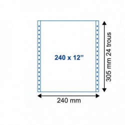 LISTING 12''x240 mm CARTIN 2000 1+0 70G BLANC BCDMP 242071