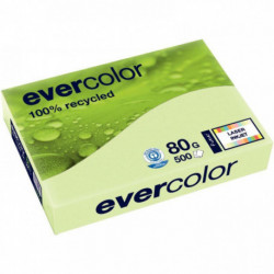 PAPIER A4 80G  RECYCLÉ VERT  R500F EVERCOLOR