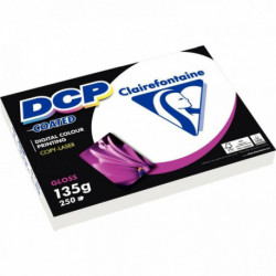 PAPIER A4 135G BLANC DCP 6841 RAM250F COATED  BRILLANT RECTO/VERS L FSC COLORLOK FAB France