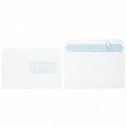 ENVELOPPES **BTE500**BLANCHES C5 162X229 80G/M² F. 45X100 BP PEFC NF COU1166