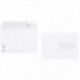 ENVELOPPES BLANCHES *bte 500* C5 162X229 90G FENÊTRE 45X100 BP PEFC FAB FRANCE