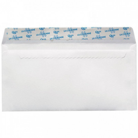 ENVELOPPE **BTE500* BLANC BP 90G *COU10693*CARB.NEUTRE 110x220 PEFC FAB FRANCE *