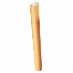 TUBES CARTON DIAM 60 LONG 82 CM 100% RECYCLABLE ET COMPOSTABLE