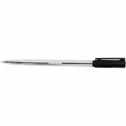 STYLO NOIR BILLE MICRON POINTE MOYENNE 1MM