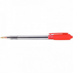 STYLO ROUGE BILLE RÉTRACTABLE WIZ POINTE MOYENNE 1MM