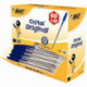 STYLOS BLEU BILLE CRISTAL PACK 90 + 10 BIC 942910