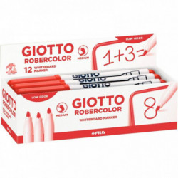 FEUTRE TABLEAU BLANC POINTE MEDIUM 4MM ROUGE  413402