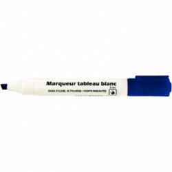 MARQUEUR BLEU TABLEAU BLANC POINTE BISEAUTÉE 5MM