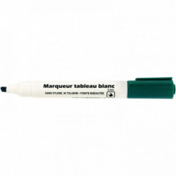 MARQUEUR VERT TABLEAU BLANC POINTE BISEAUTÉE 5MM