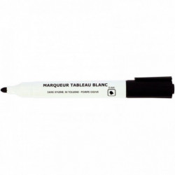 MARQUEUR NOIR TABLEAU BLANC POINTE OGIVE 3MM