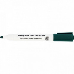 MARQUEUR VERT TABLEAU BLANC POINTE OGIVE 3MM