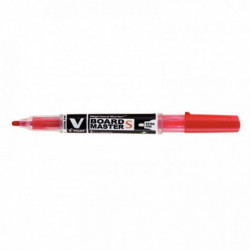 MARQUEUR TABLEAU BLANC V-BOARD MASTER EXTRA FIN ROUGE