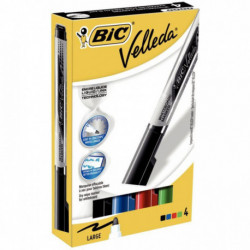 VELLEDA ASSORTI LIQUID INK TANK COUL  STANDARD ETUI 4 902099