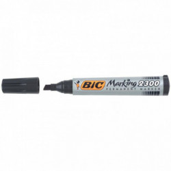 MARQUEUR NOIR BIC BISEAUTE  2300 8209263