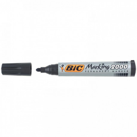 MARQUEUR PERMANENT NOIR BIC  OGIVE 2000 8209153