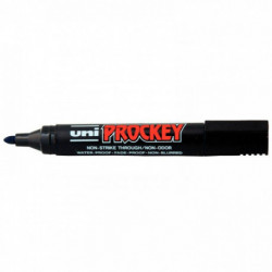 MARQUEUR NOIR PERMANENT UNI PROCKEY PTE MOY.CON. PM122  UNIBALL PM122 N