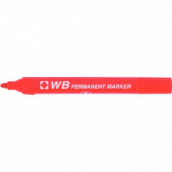 MARQUEUR ROUGE  PERMANENT WB POINTE OGIVE