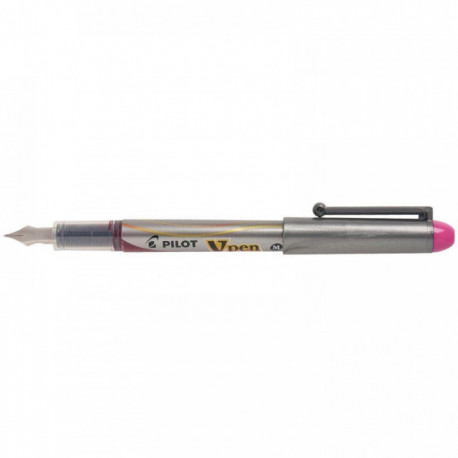 STYLO ROSE PLUME JETABLE PILOT V-PEN PRO