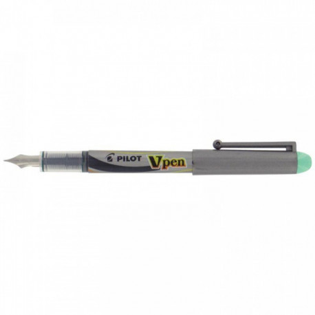 STYLO VERT PLUME JETABLE PILOT V-PEN PRO