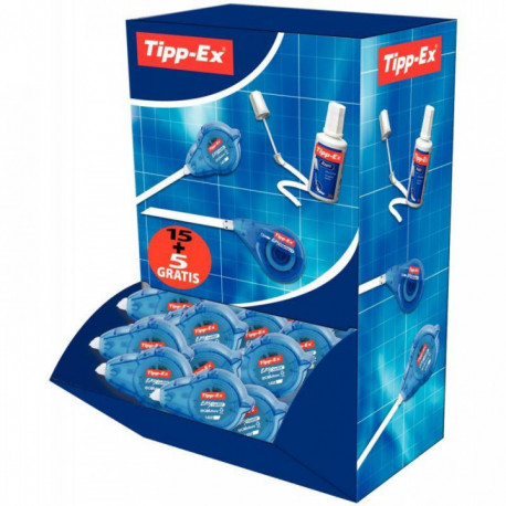 CORRECTEURS *PACK 15+5 OFFERTS TIPP-EX ECO EASY REFILL 895952