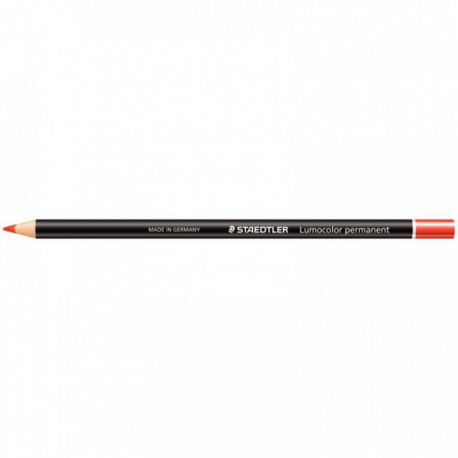 DOUZAINE LUMOCOLOR ROUGE  PERMANENT GLASSOCHROM   STAEDTLER 108 20-2