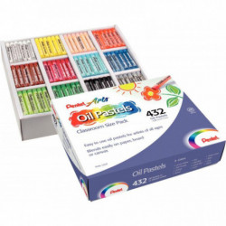 CLASSPACK DE 432 PASTELS À L'HUILE 8 MM