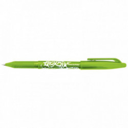 STYLO PILOT FRIXION VERT BALL 0,7MM CITRON  EFFACABLE AVEC LE BOUT DU STYLO