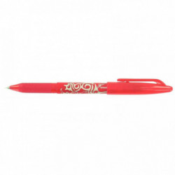 STYLO PILOT FRIXION ROUGE BALL 0,7MM  EFFACABLE AVEC LE BOUT DU STYLO