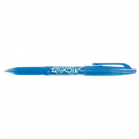 STYLO PILOT FRIXION  TURQUOISE BALL 0,7MM  EFFACABLE AVEC LE BOUT DU STYLO