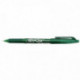 STYLO VERT PILOT FRIXION   BALL 0,7MM  EFFACABLE AVEC LE BOUT DU STYLO