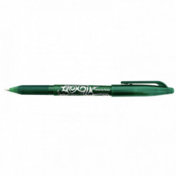 STYLO VERT PILOT FRIXION   BALL 0,7MM  EFFACABLE AVEC LE BOUT DU STYLO