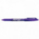 STYLO PILOT FRIXION VIOLET BALL 0,7MM EFFACABLE AVEC LE BOUT DU STYLO