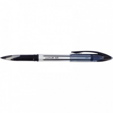 STYLO NOIR ROLLER ENCRE LIQUIDE UNI BALL AIR UBA188 N