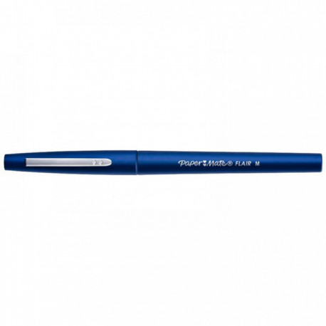 STYLO FEUTRE **BLEU**pointe moyenne PAPER MATE NYLON S0191013