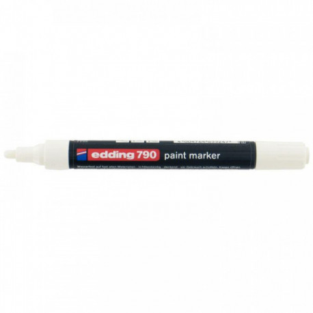 MARQUEUR PEINTURE PERMANENT E790 POINTE OGIVE BLANC