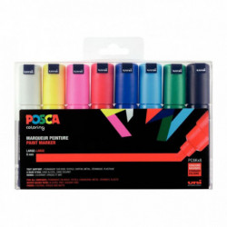 MARQUEUR ASSORTI  POSCA PB ASS./PC8K/8 BTE 8 POSCA PC8K/8