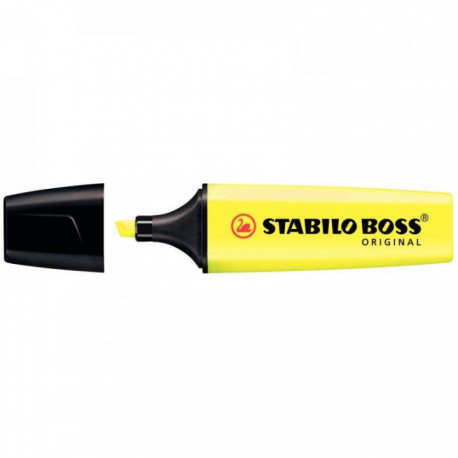 SURLIGNEUR JAUNE STABILO BOSS ORIGINAL 70/24