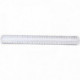 RÈGLE PLATE 2 BISEAUX TRIPLE DECIMETRE 30CM CRISTAL FTE330062