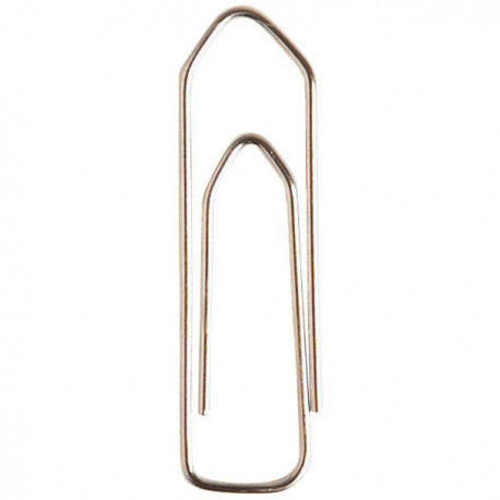 ATTACHE TROMBONE 45 MM NICKELE BTE 100 322420