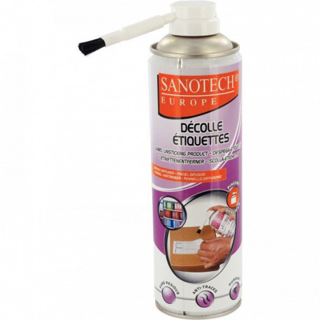 DÉCOLLE ÉTIQUETTES AVEC BROSSE 500 ML ST0050L